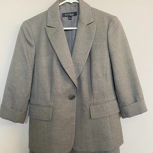 Evan-Picone Essentials Grey Suit